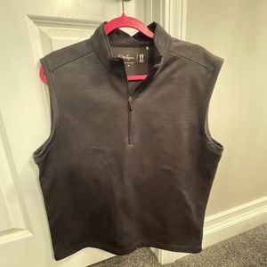Mens pullover golf vest